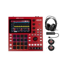 Akai - Professional MPC One+ MIDI Controller with Monitor Headphones Bundle