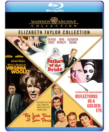 Front. Elizabeth Taylor-4 Film Collection - BluRay.