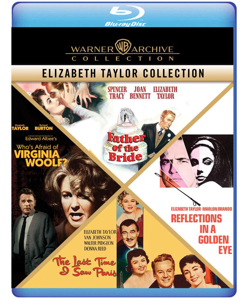 Front. Elizabeth Taylor-4 Film Collection   - BluRay.
