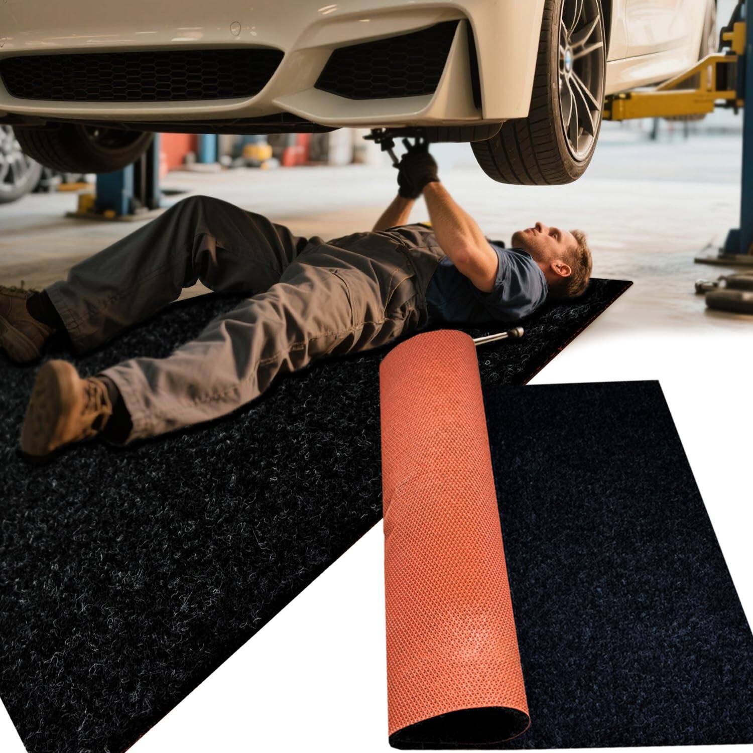 Empire DigiLabs Oil Spill Mat 72 X 60 1 3 Thick Absorbent Grease Floor ...