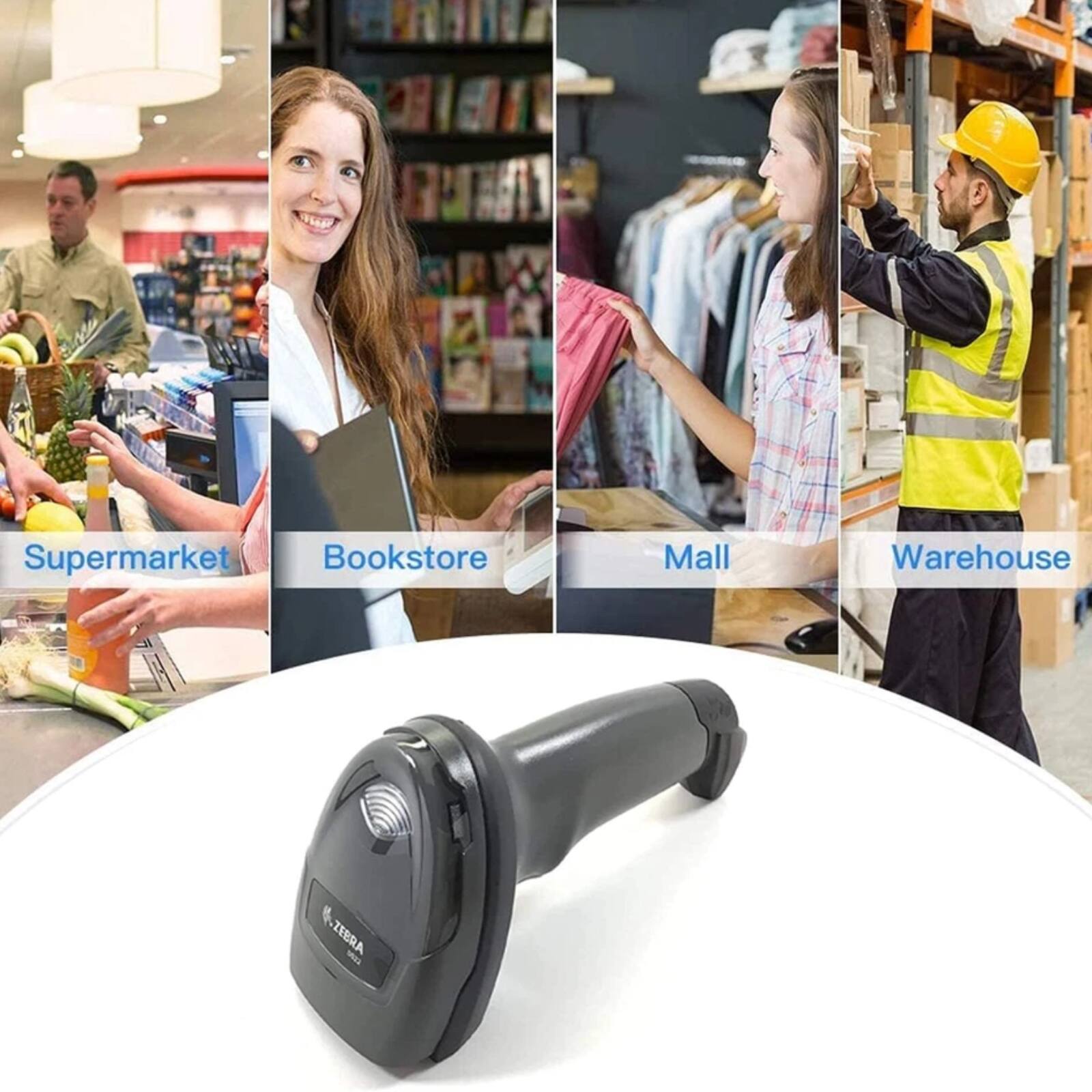 Supermarket  
Bookstore  
Mall  
Warehouse  
ZEBRA