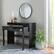 Alt View 21. Linon Home Décor - Rensen Extendable Console Desk - Black.