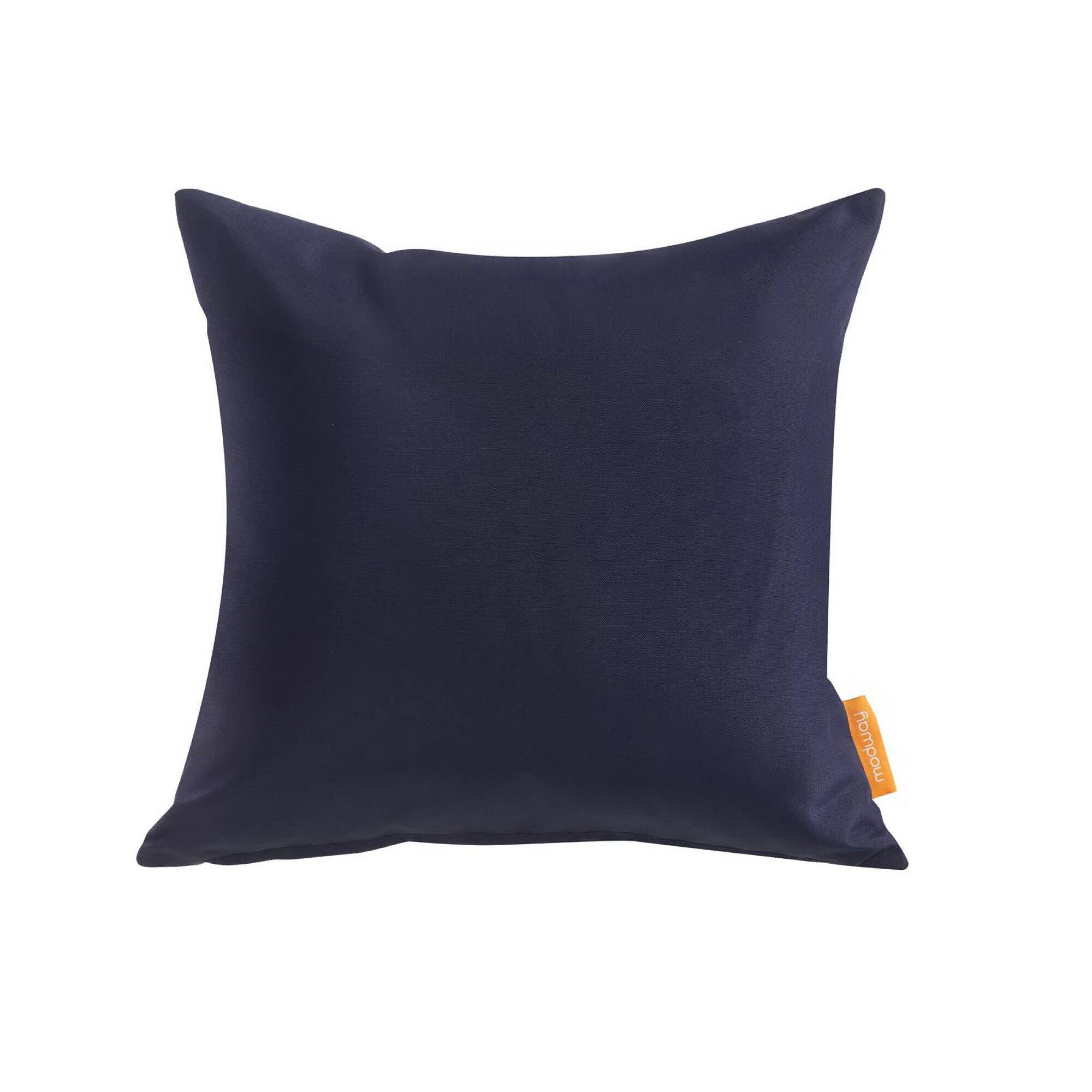 Left. Modway - Convene 2 Piece Outdoor Patio Pillow Set by Modway - Navy.