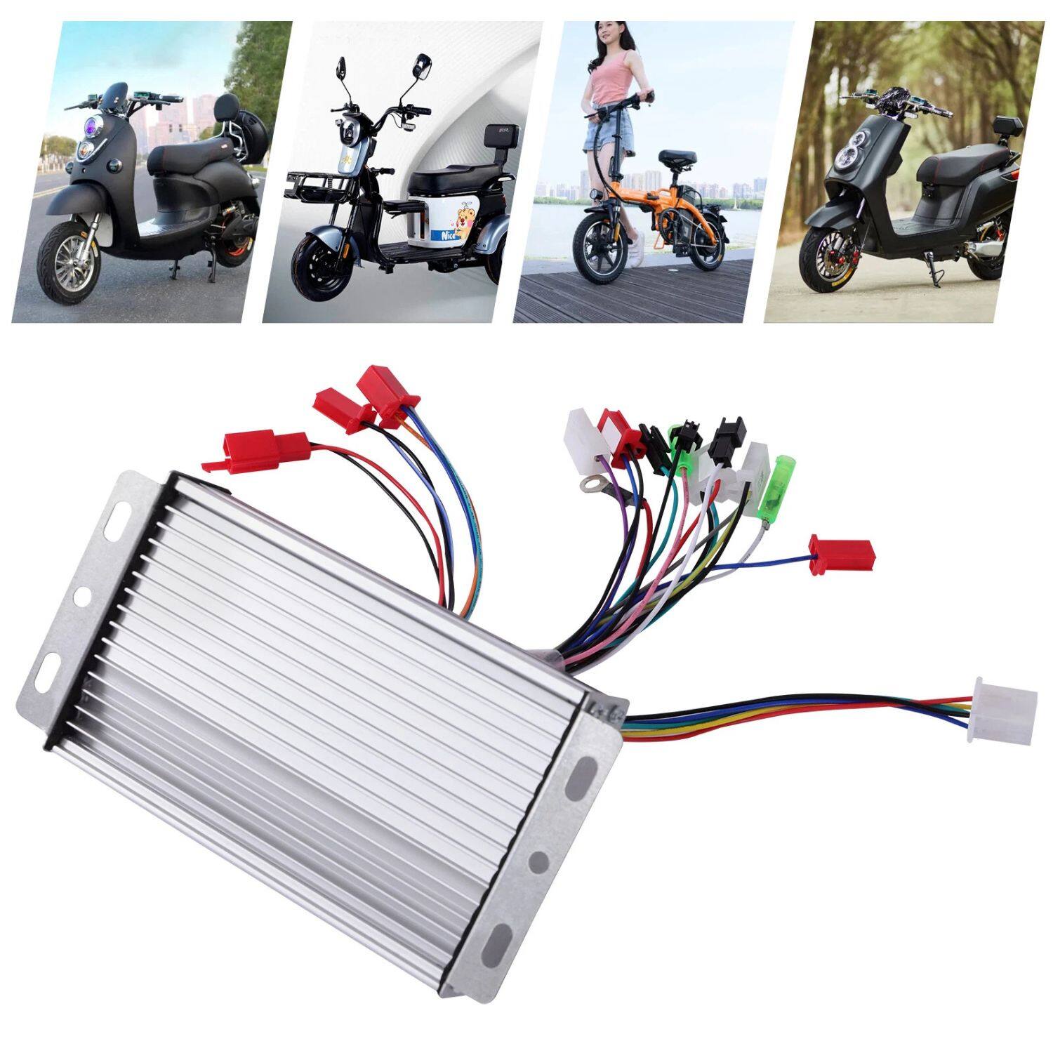 Angle. Home Collection - 48V–72V 1500W Sine Wave Electric Motor Speed Controller for E-Bike & Scooter.