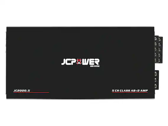 JCPower Audio Systems
JC2000.5
5 CH Class AB+D Amp