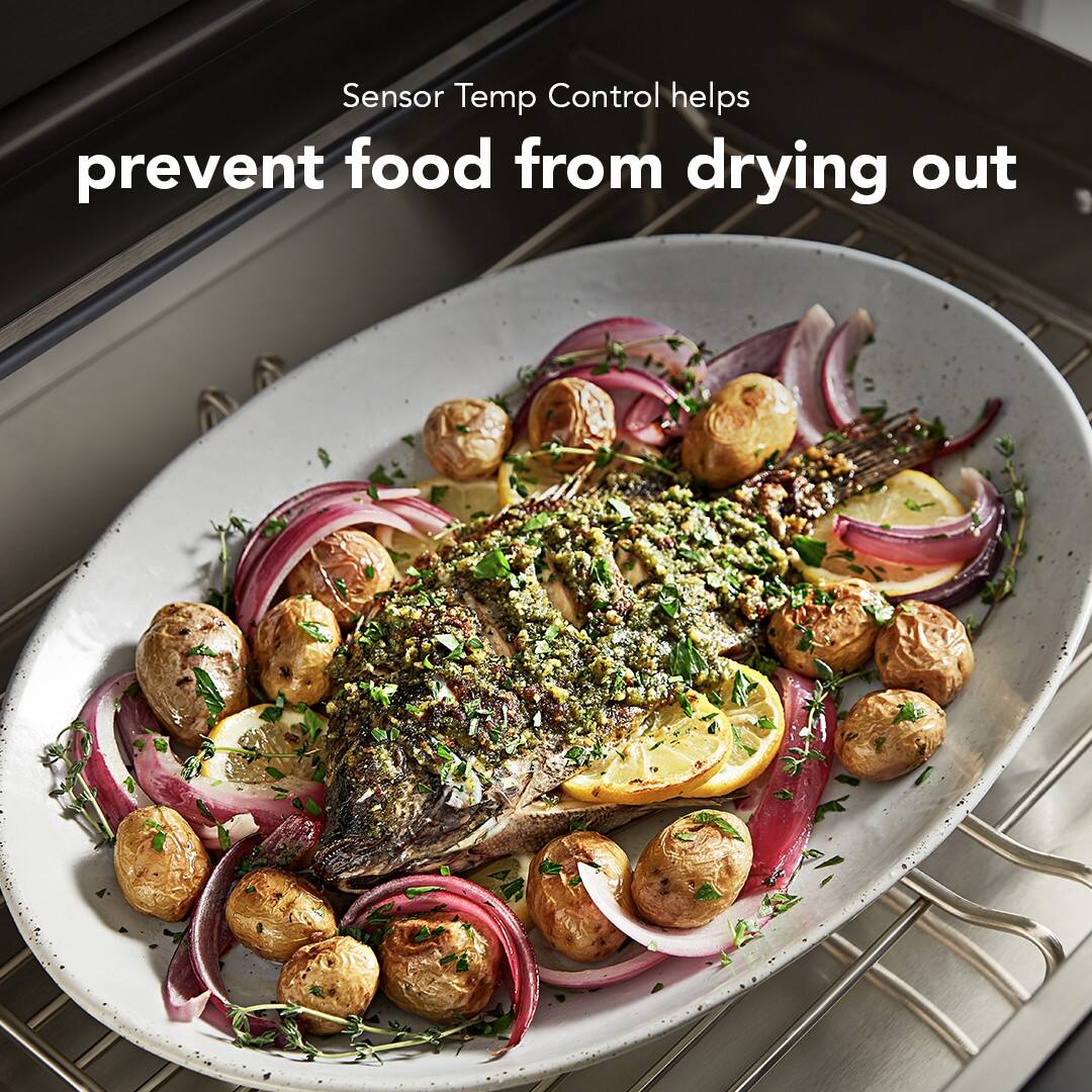 Sensor Temp Control helps prevent food from drying out