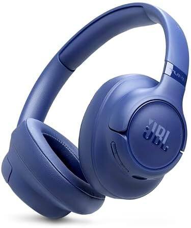 Alt View 2. JBL - Tune 730BT Wireless Over-Ear Headphones with Case - Blue.