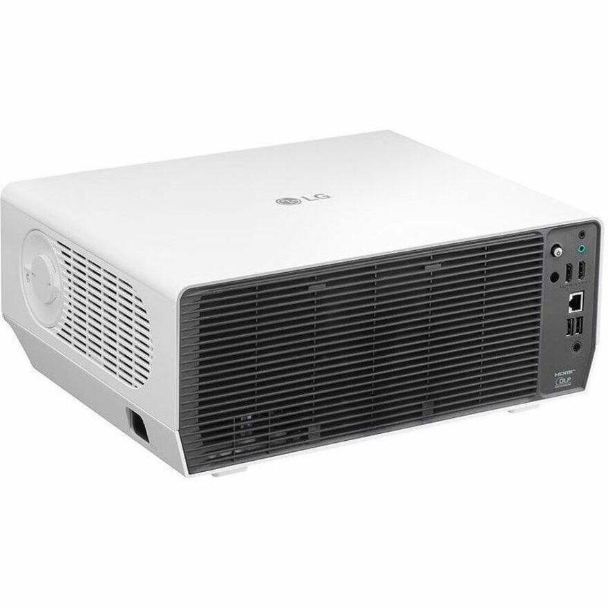 Alt View 7. LG - 4K Laser Projector BU50RG - White.