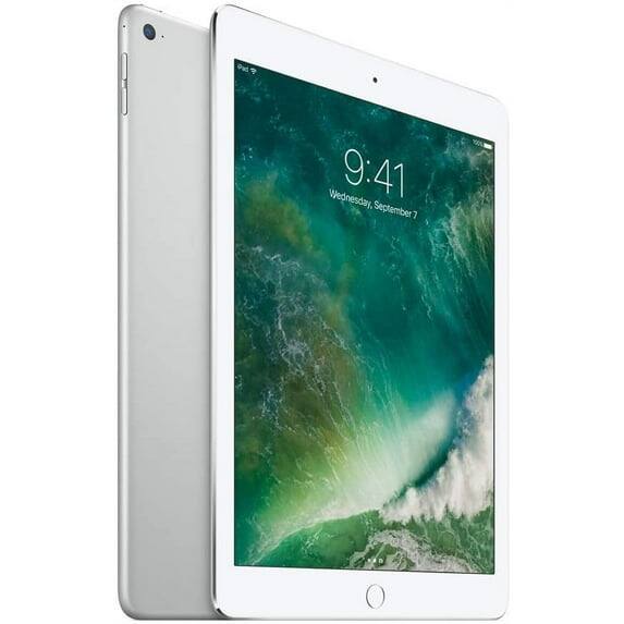 Apple - Refurbished Excellent - iPad (5th Gen) - 128GB - Wi‑Fi - Silver
