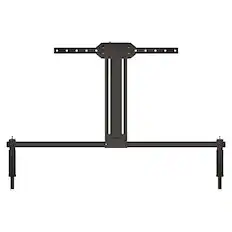 Front. Sanus - Height-Adjustable TV Soundbar Mount Designed for Sony BRAVIA Theater Bar 8™ & Bar 9™ TV Soundbar Mount" - Black.