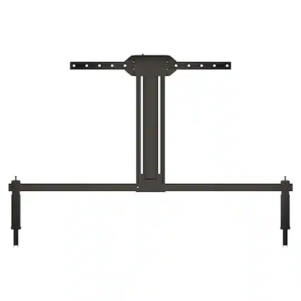 Front. Sanus - Height-Adjustable TV Soundbar Mount Designed for Sony BRAVIA Theater Bar 8™ & Bar 9™ TV Soundbar Mount" - Black.
