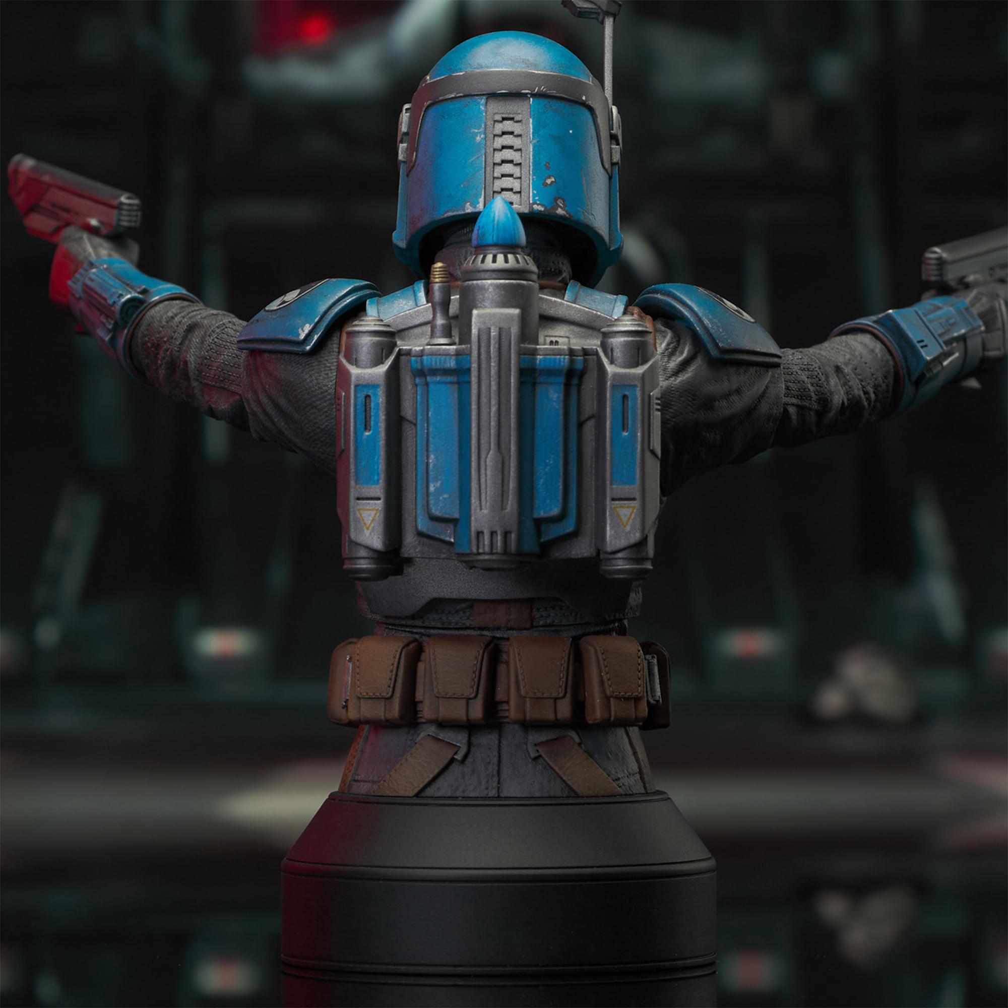 Alt View 10. Star Wars - Star Wars: The Mandalorian 6.5 Inch Bo-Katan Season 2 Resin Bust - Blue.