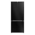 COSMO - COS-RFFV183RBK 30 in. Vista Collection 17.5 cu. ft. Counter Depth 3-Door French Door Refrigerator, Freezer Drawer - Matte Black
