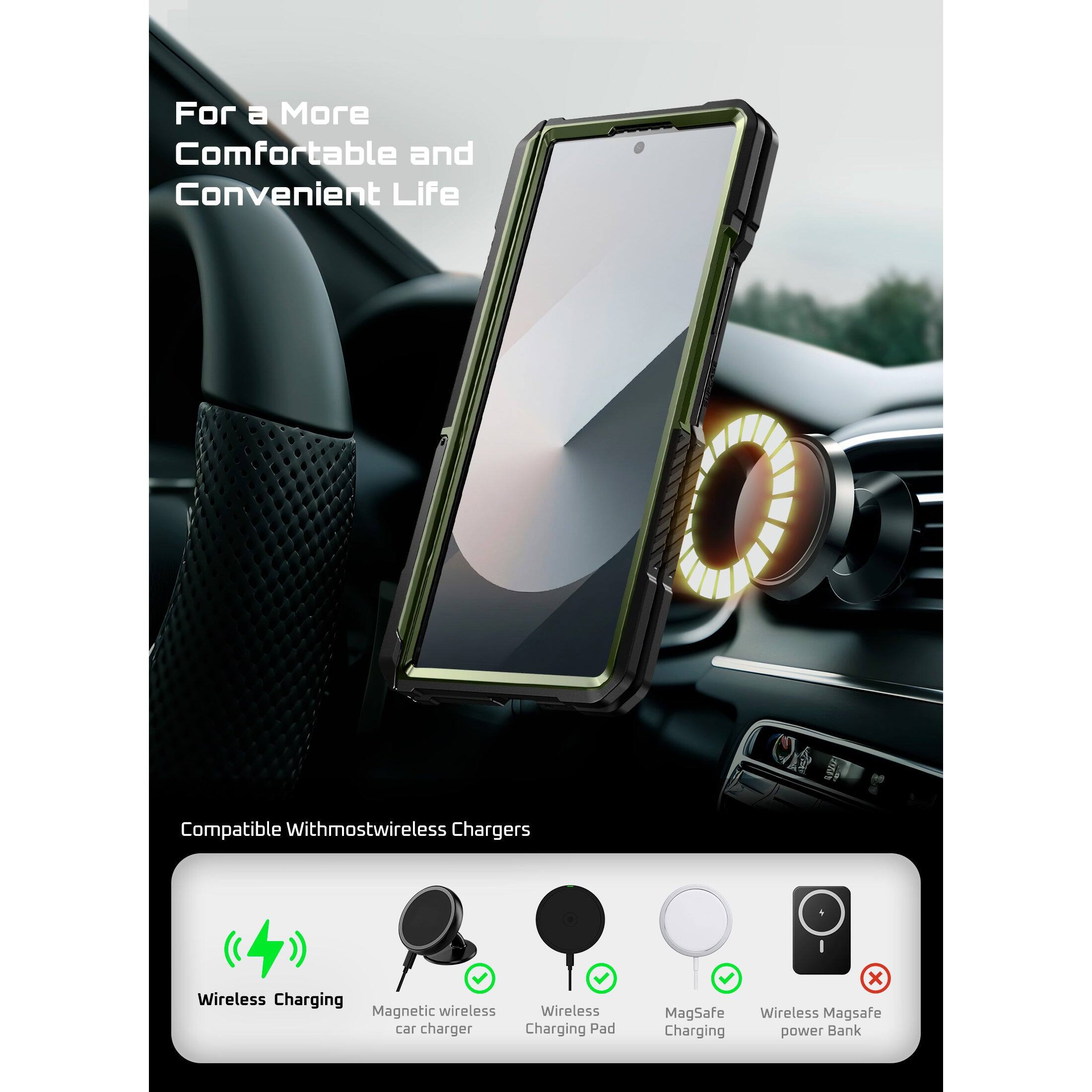 For a More Comfortable and Convenient Life

Compatible Withmostwireless Chargers

Wireless Charging
Magnetic wireless car charger
Wireless Charging Pad
MagSafe Charging
Wireless Magsafe power Bank