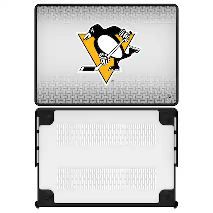 Front. Keyscaper - Pittsburgh Penguins Linen MacBook Case - Air 15 in - Multicolor.
