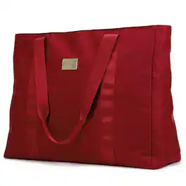 Badgley Mischka - Nylon Weekender Duffel Bag - Burgundy