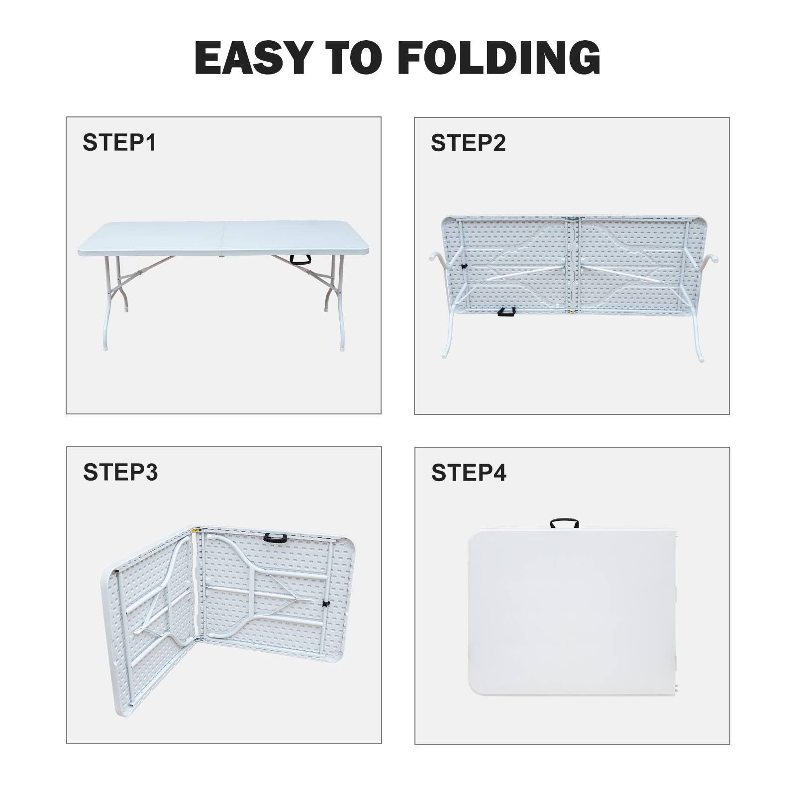 EASY TO FOLDING

STEP1

STEP2

STEP3

STEP4