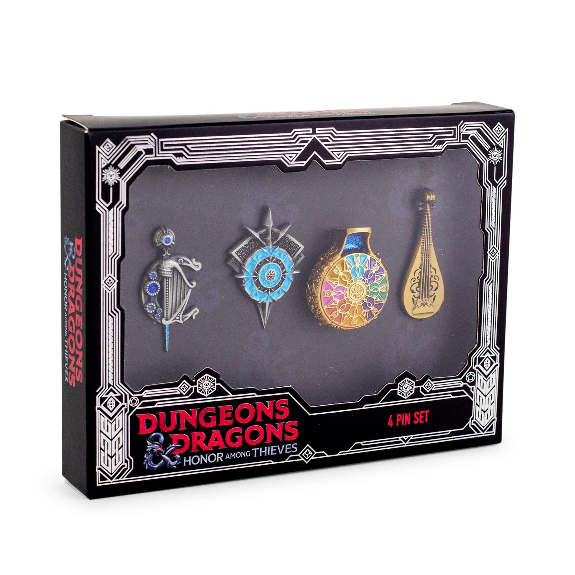 Dungeons & Dragons: Honor Among Thieves 4 Pin Set