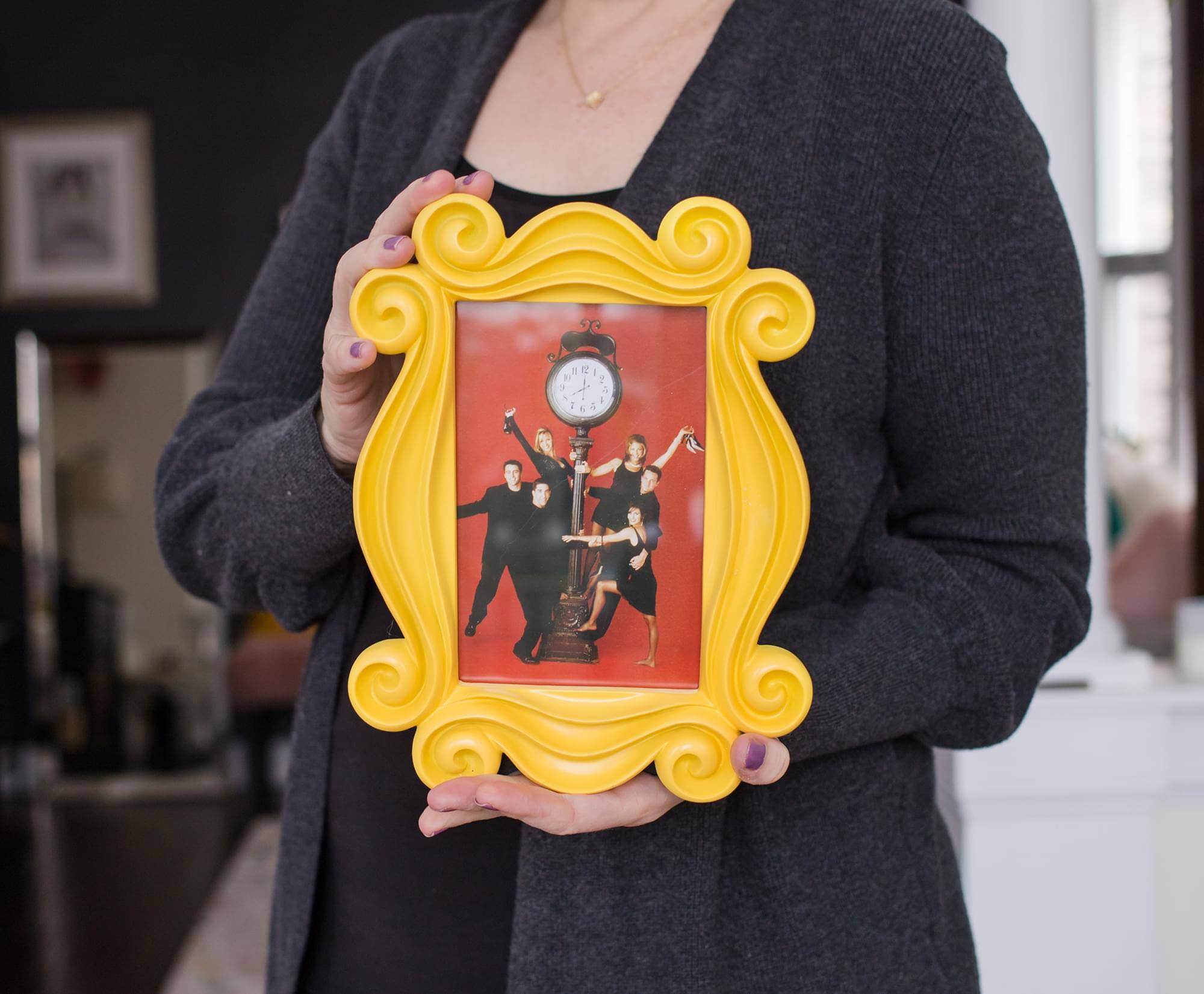 Alt View 10. Ukonic - Friends Yellow Door Polyresin Photo Frame With Stand | 10 x 7.5 Inches - Yellow.