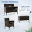Product Dimensions: 39.5" x 2.5"
Weight Capacity: Coffee Table - 110 lbs, Each Chair - 400 lbs, Loveseat - 800 lbs
Dimensions: 16" x 22.5" x 28" (Coffee Table), 16" x 23" x 32" (Loveseat), 17" x 16" x 22" (Chair)