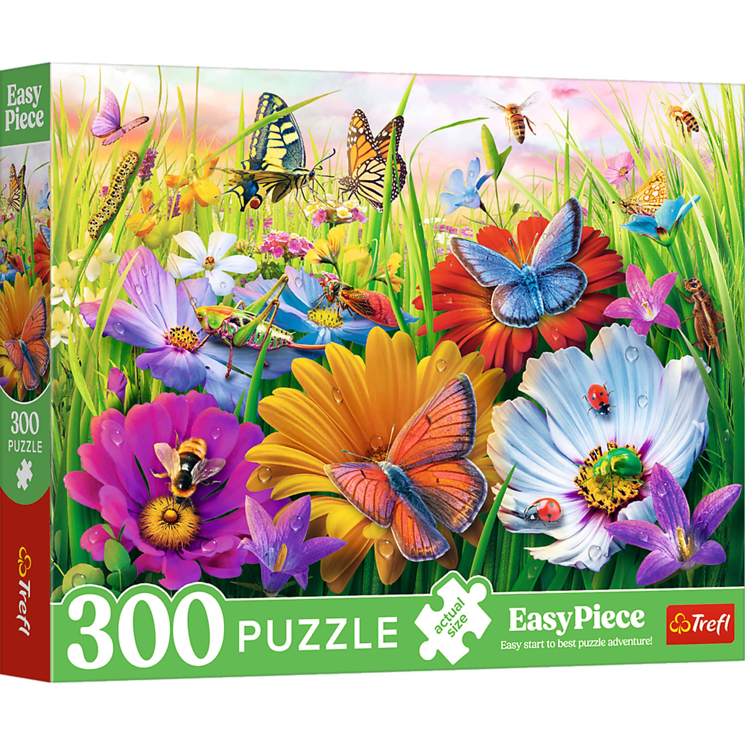 Trefl - EasyPiece Insects in the Meadow 300 Piece Puzzle
