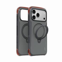 TORRAS - Ostand Q3 Air Pro iPhone 17 Pro Case: 16.4FT Drop, 180° Kickstand, MagSafe - Obsidian Core