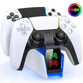 Kitcheniva - PS5 Controller Charger Station Vertical Charging For Playstation 5 Dualsense 5