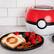 Left. Uncanny Brands - Pokémon Poké Ball Toaster - Red.