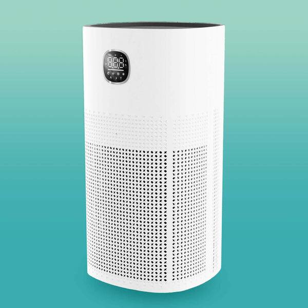 Angle. Verapure - VP-300-WI Wifi Air Purifier - White.