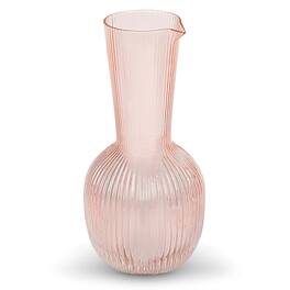 Jay Import - Fluted Carafe 40.58 OZ - Pink