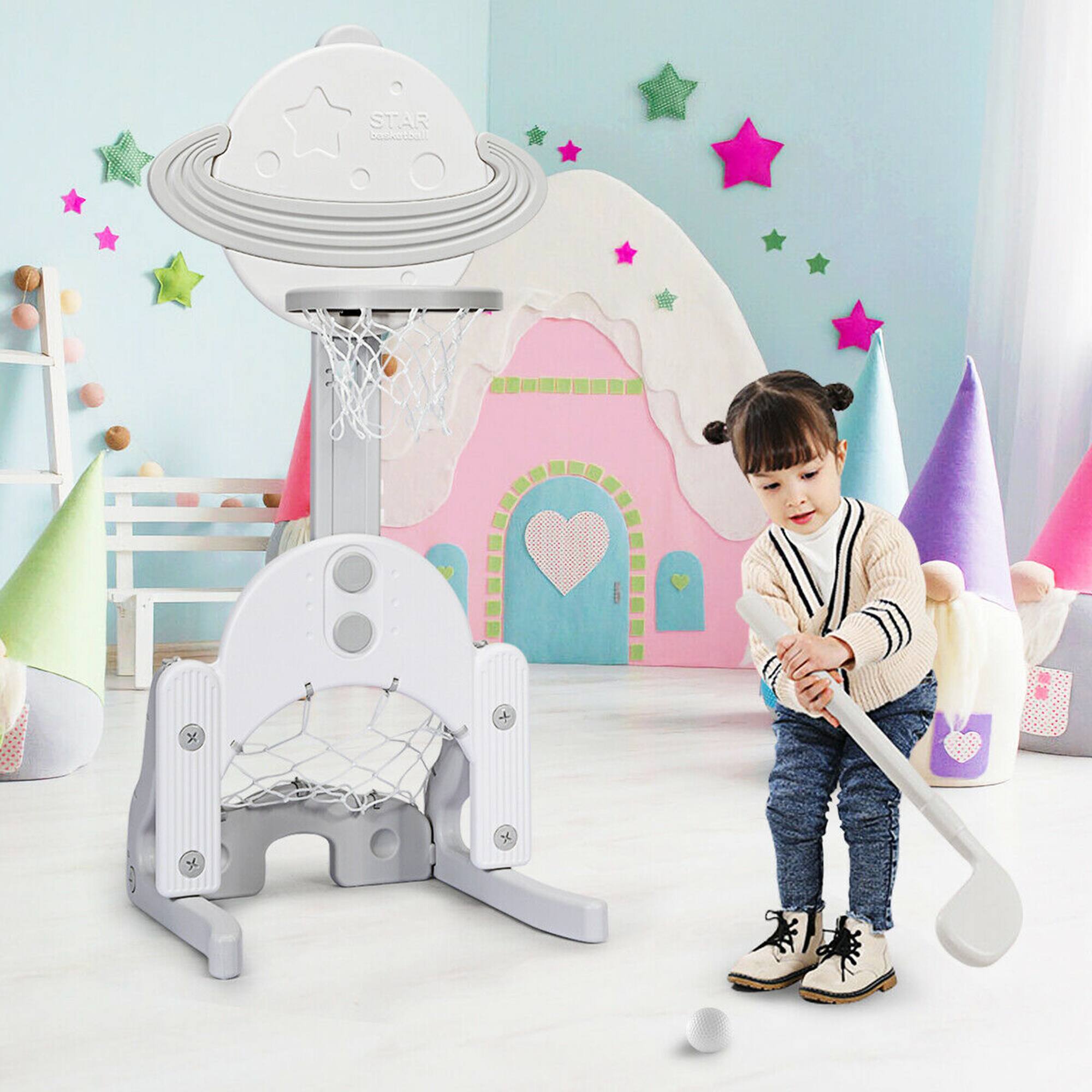 The text on the image is "STAR basketball".