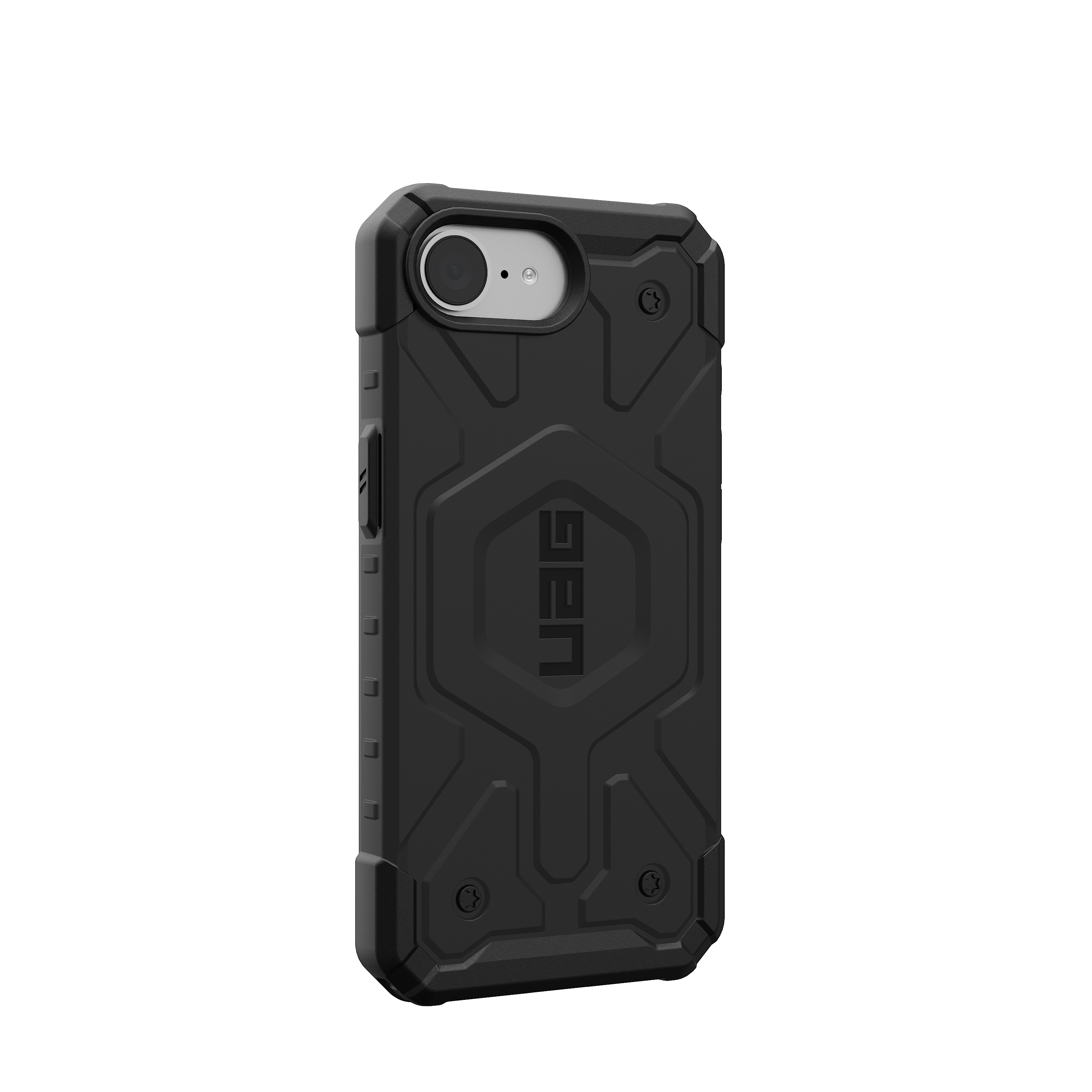 Alt View 1. UAG - Pathfinder Case with Magsafe for Apple iPhone 16e - Black.
