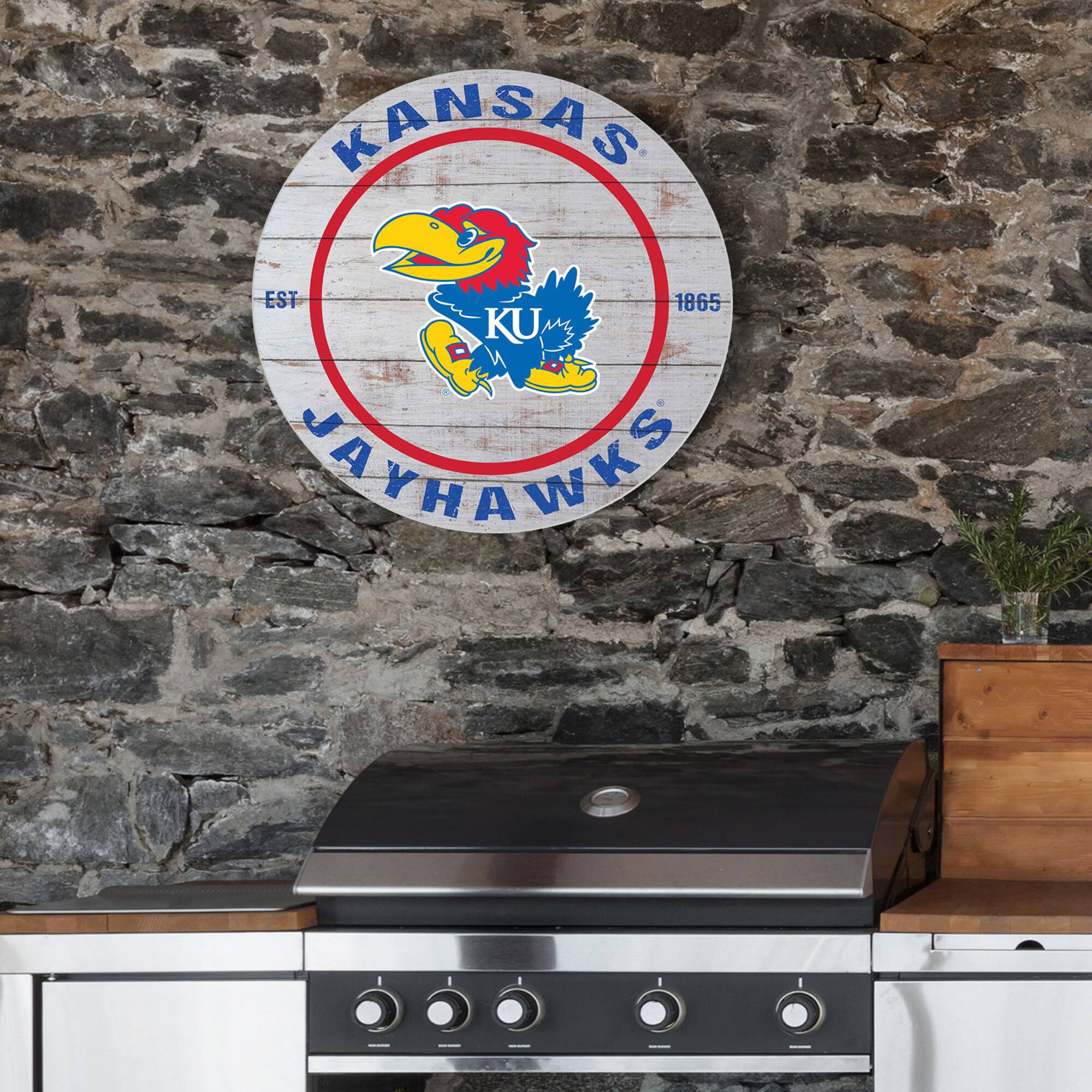 KANSAS  
EST 1865  
JAYHAWKS  
KU