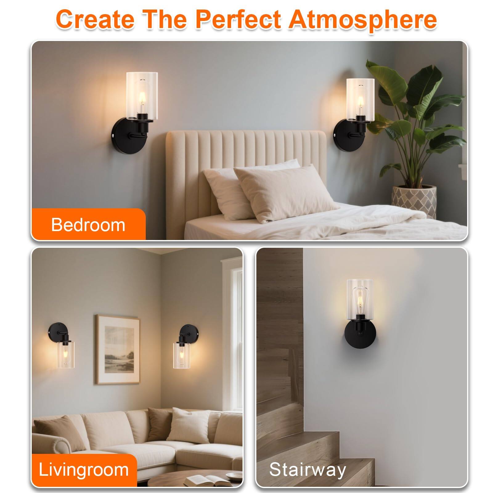 Create The Perfect Atmosphere

Bedroom

Livingroom

Stairway