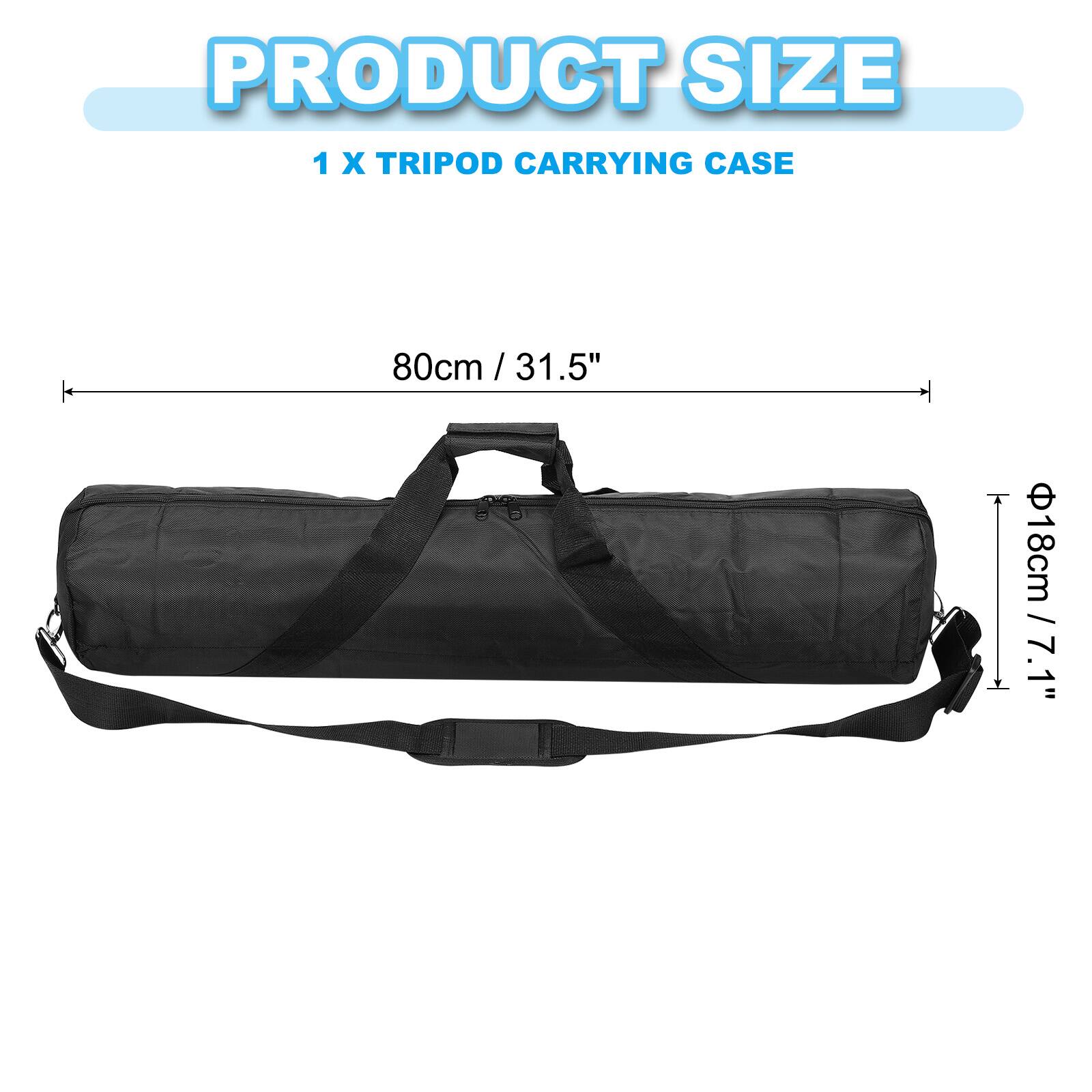 PRODUCT SIZE  
1 X TRIPOD CARRYING CASE  
80cm / 31.5"  
18cm / 7.1"