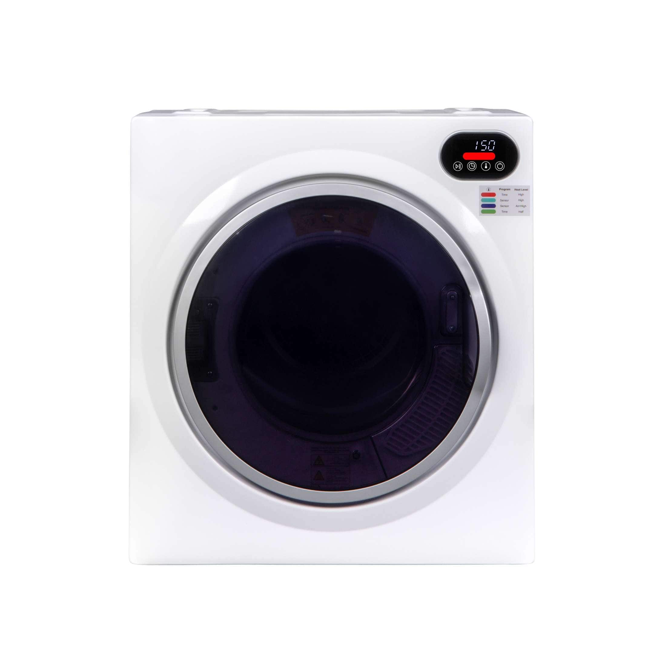 Equator - ED 848 Ultra Compact 2.6 cu. ft./ 10lbs Short Vented Sensor Electric Dryer Top LED Controls 110V/1400W - White
