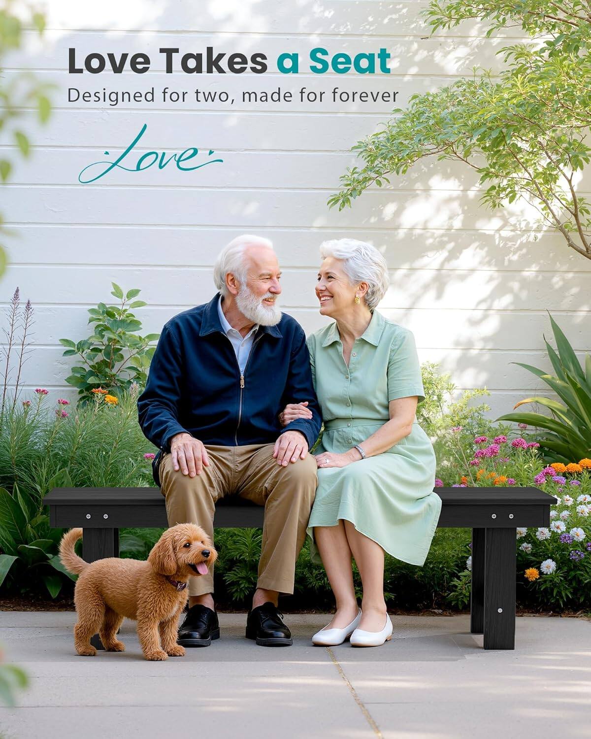 Love Takes a Seat  
Designed for two, made for forever  
Love