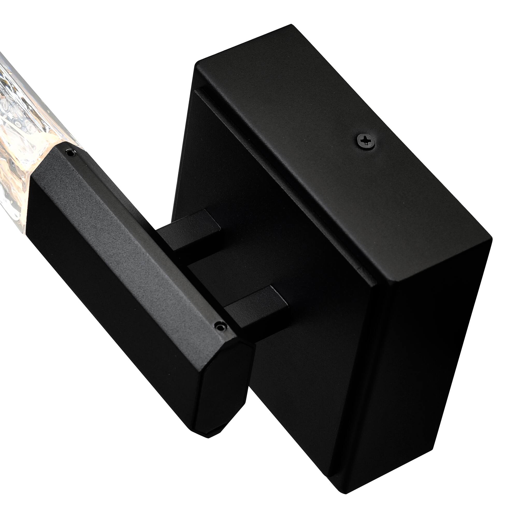 Back. CWI Lighting - Greta Integrated LED Black Wall Light - Black.