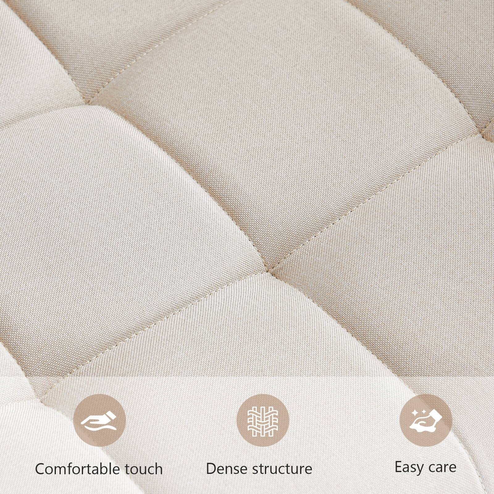 Comfortable touch  
Dense structure  
Easy care