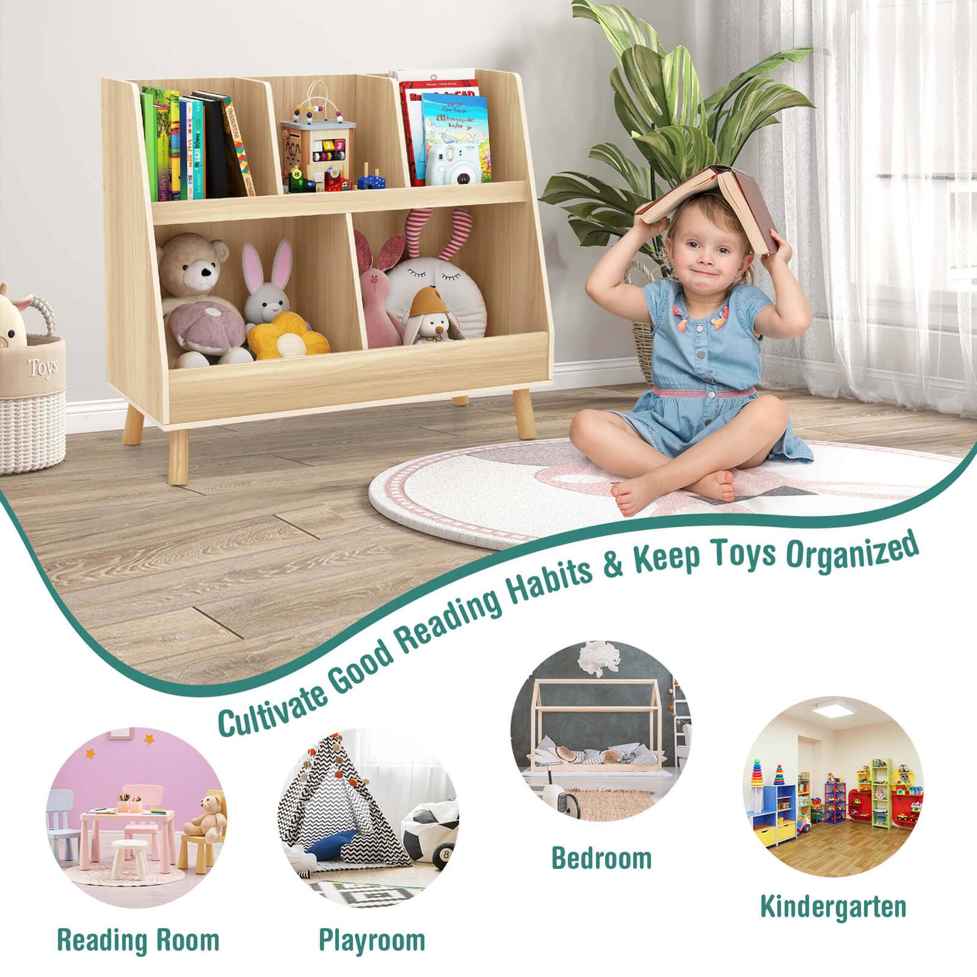 Cultivate Good Reading Habits & Keep Toys Organized

Reading Room  
Playroom  
Bedroom  
Kindergarten