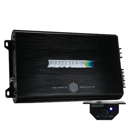 AUTOTEK
SM-3600.1D
3600 WATTS
FM
AUTOTEK
MIN MAX