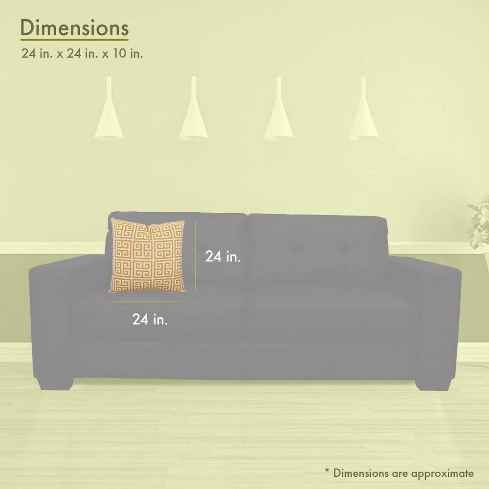 Dimensions  
24 in. x 24 in. x 10 in.  

24 in.  
24 in.  

*Dimensions are approximate