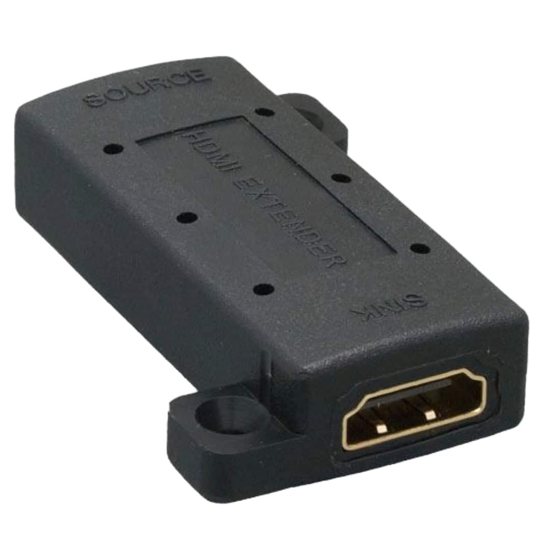 Sanoxy - Adapter Compatible for HDMI Active Extender Repeater - Extend Up To 100FT - Black