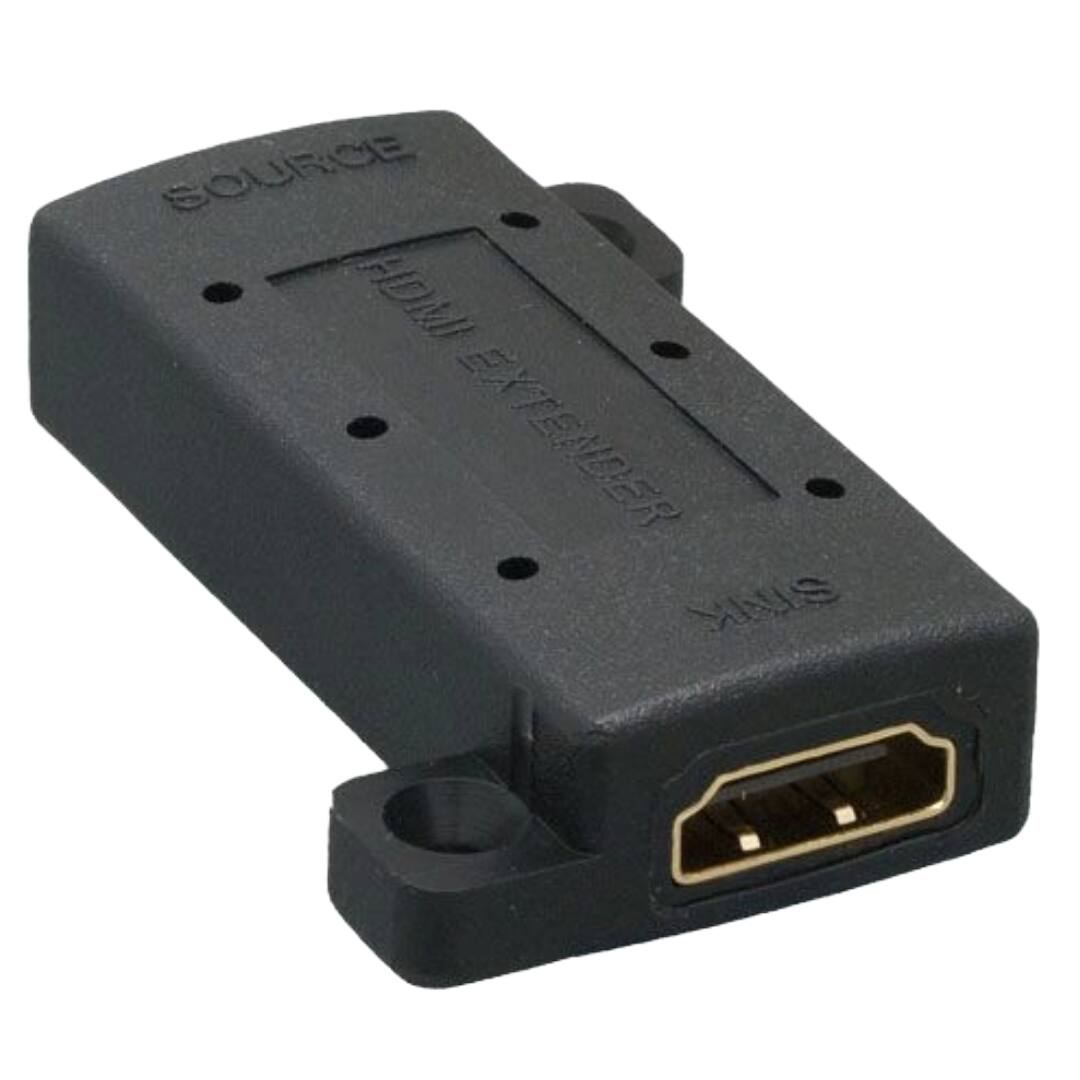 Sanoxy - Adapter Compatible for HDMI Active Extender Repeater - Extend Up To 100FT - Black