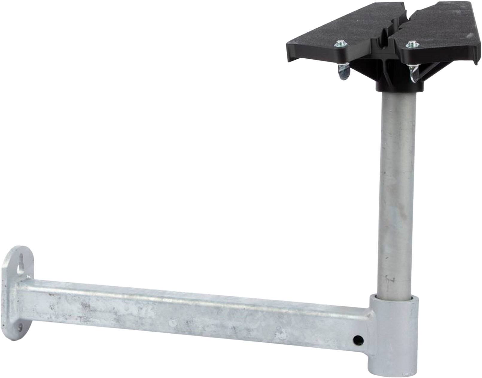 Angle. Baird Mounts - Starlink Long Wall Mount - Galvanized Steel.