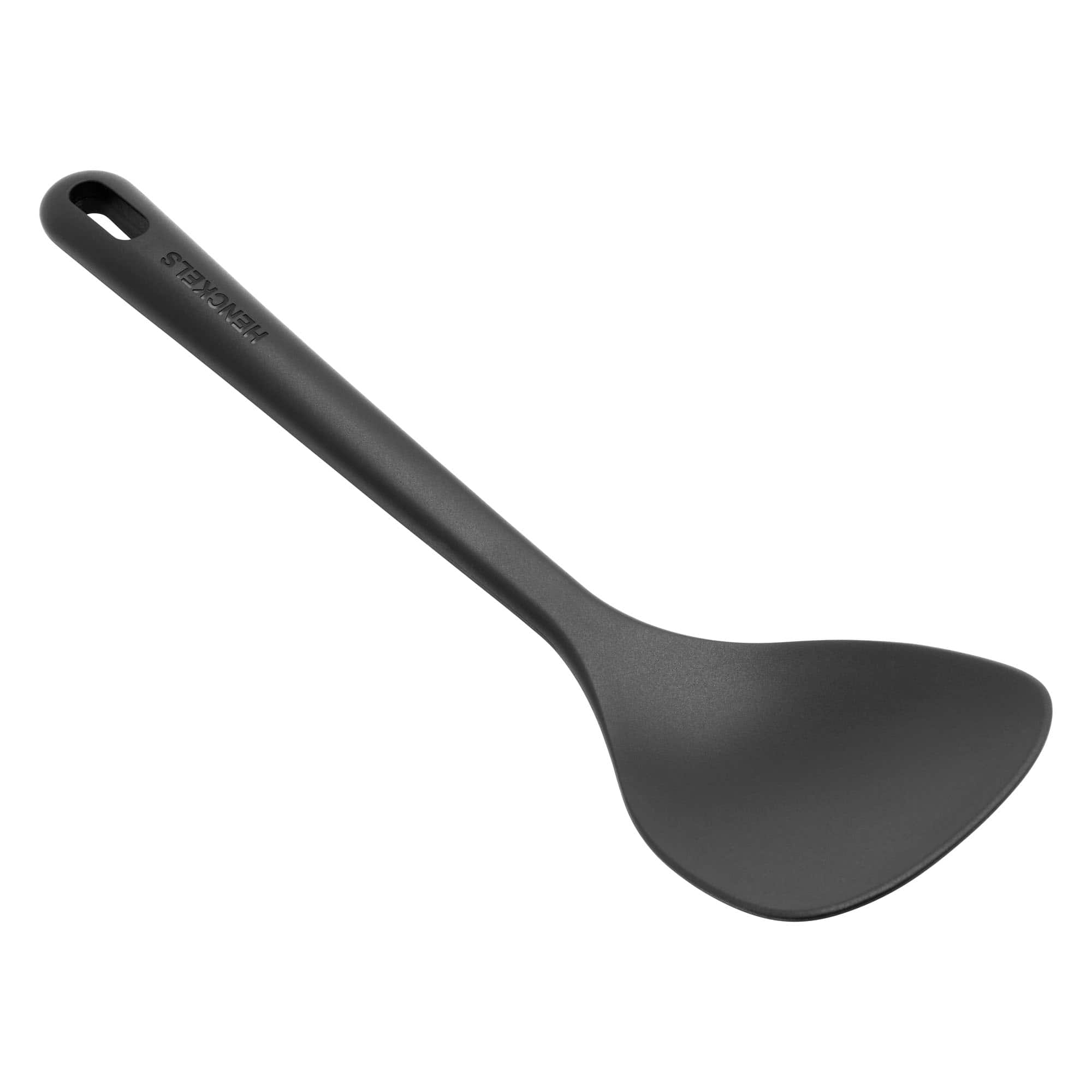 Henckels - Silicone Onyx Cooking Utensil, Wok Turner - Black