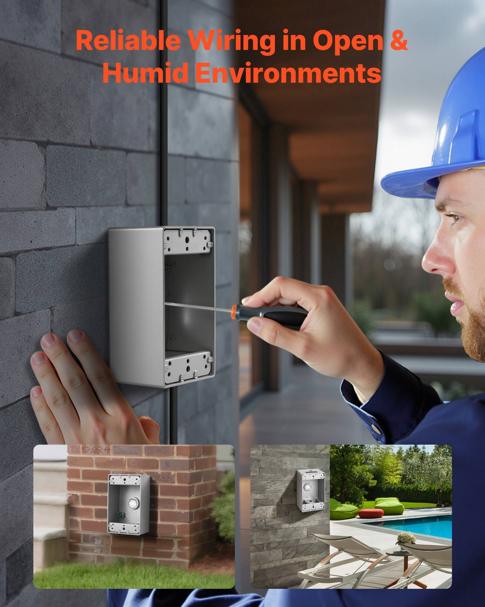Reliable Wiring in Open & Humid Environments
