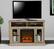 Angle. Ameriwood Home - Chicago Electric Fireplace TV Console - Natural.