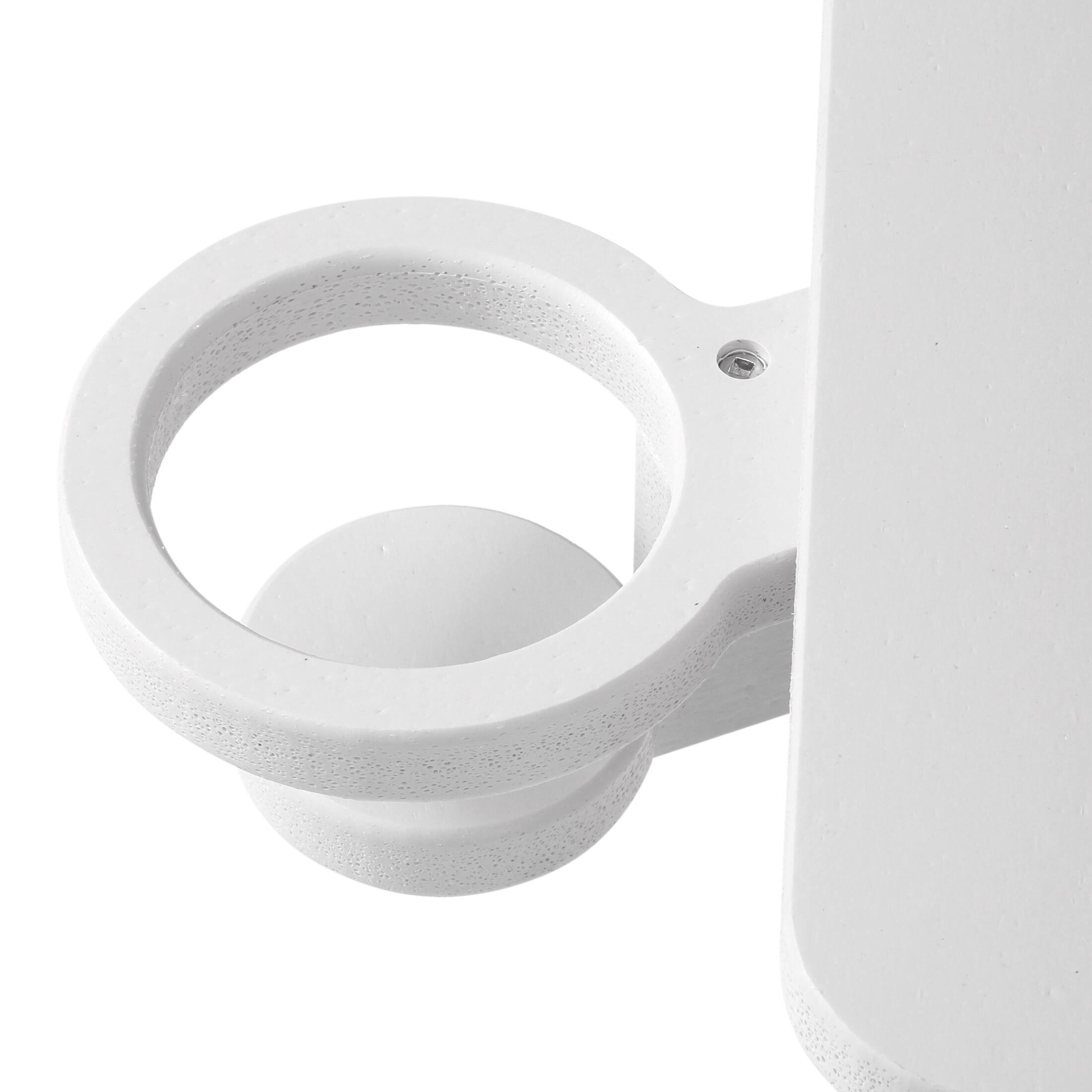 Alt View 6. WestinTrends - WestinTrends Highland Outdoor Patio HDPE Adirondack Chairs With Cup Holders (Set of 2) - White.