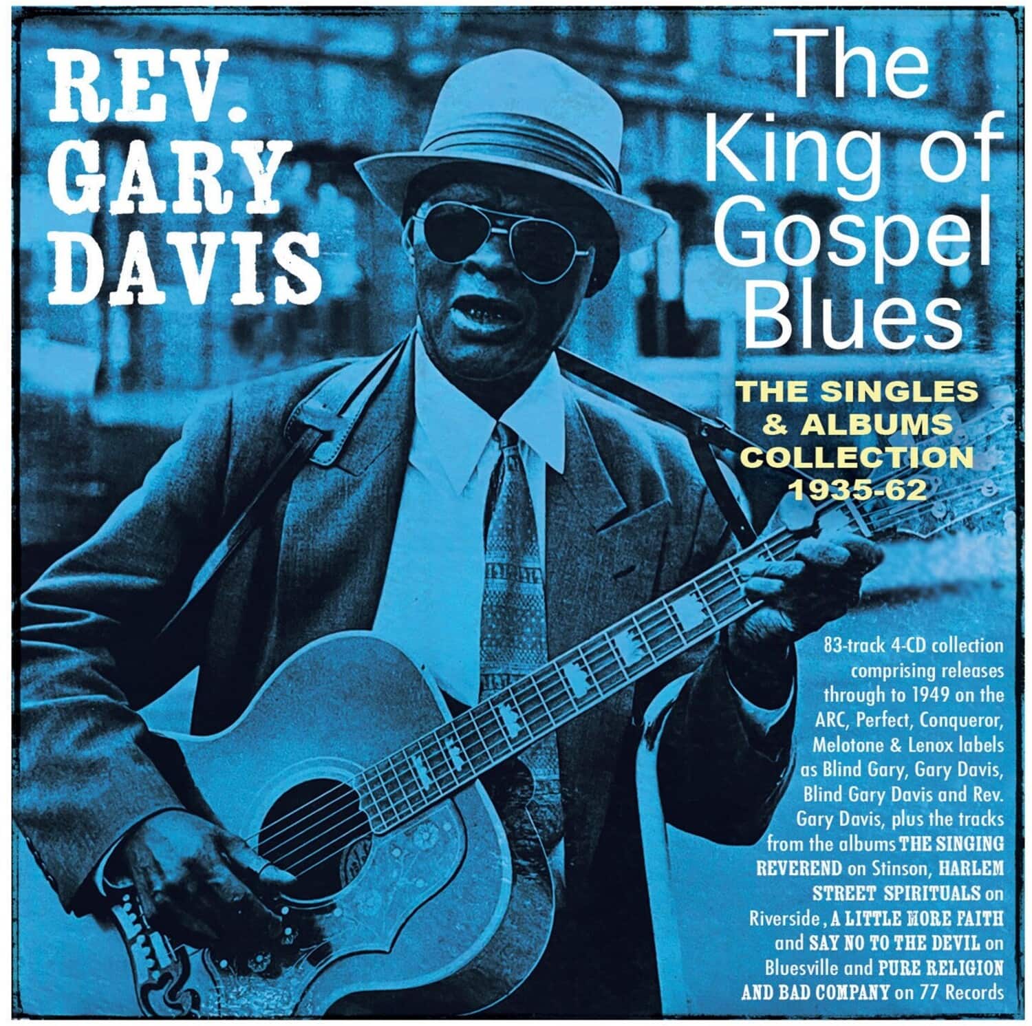 Gary Davis - The King Of Gospel Blues: The Singles & Albums Collection 1935-62   - COMPACT DISCS [CD] price history on PriceWatchPro